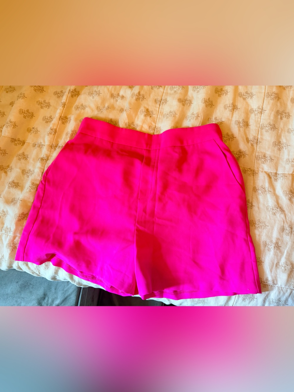 Hot Pink, Pink Lily Shorts